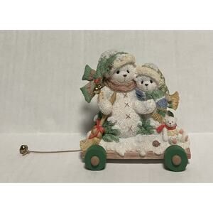 Vtg 2001 Cherished Teddies Figurine Ursula & Bernhard Priscilla Hillman Enesco
